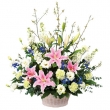 北海道札幌市南区ｆｌｏｒｉｓｔ　ＦＵ−ＳＹＡの花　アレンジメント（お供え）
